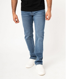 GEMO Jean regular en denim stretch homme Gris