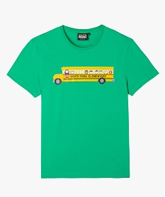 tee-shirt manches courtes imprime homme - south park vert tee-shirtsF124501_1