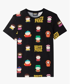 GEMO Tee-shirt manches courtes imprimé homme - South Park Noir