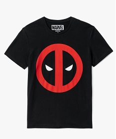 tee-shirt a manches courtes motif deadpool homme - marvel noir tee-shirtsF125801_1