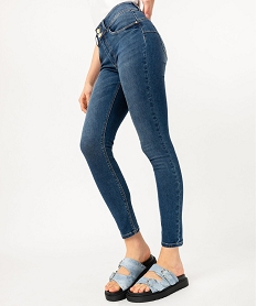 jean skinny push-up femme bleu push-upF127901_2