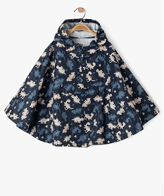 GEMO Imperméable coupe-vent forme cape bébé bleu standard