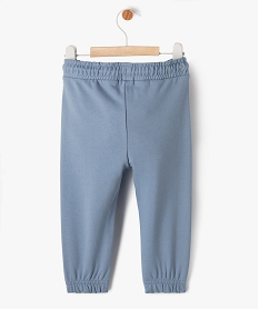 pantalon de jogging leger bebe garcon bleu joggingsF159401_3