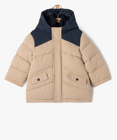 GEMO Blouson à capuche avec gilet amovible bébé garçon Beige