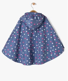 impermeable coupe-vent forme cape bebe fille bleu vestesF170901_4