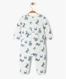 pyjama en velours a motifs dragons bebe garcon beigeF189001_3