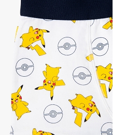 boxers a motifs pikachu garcon (lot de 2) - pokemon bleuF199201_3