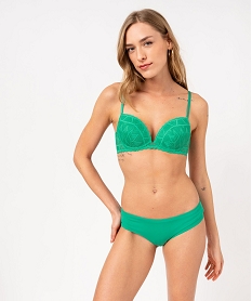 soutien-gorge push-up en dentelle vert soutien gorge avec armaturesF211401_3