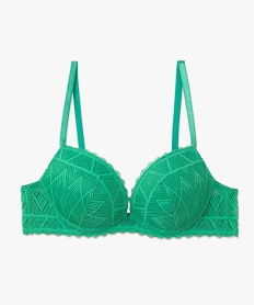 soutien-gorge push-up en dentelle vert soutien gorge avec armaturesF211401_4