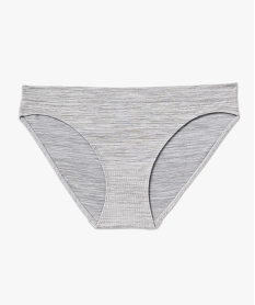 culotte en maille extensible femme gris culottesF214201_4