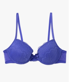 soutien-gorge corbeille en dentelle a armatures bleu soutien gorge avec armaturesF216101_4