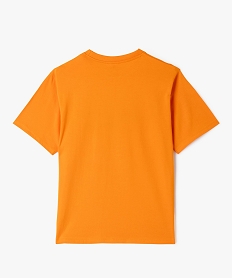 tee-shirt manches courtes avec motif voiture de course garcon - hot wheels orange tee-shirtsF232401_3