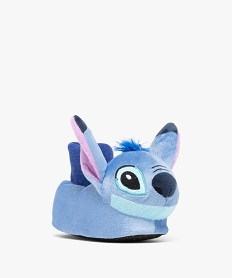 chaussons fille pantoufles en volume et a col chaussette stich - lilo stitch bleu standardF283501_2