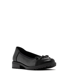 ballerines femme confort details scintillants avec noeud fantaisie noir standard ballerinesF419301_2