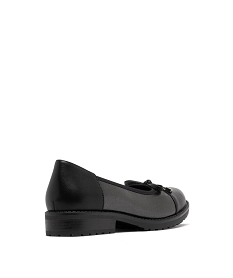 ballerines femme confort details scintillants avec noeud fantaisie noir standard ballerinesF419301_4