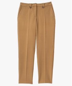 pantalon de costume femme beige pantalonsF491201_4