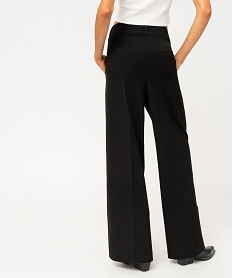 pantalon large a pinces femme noir pantalonsF498201_3