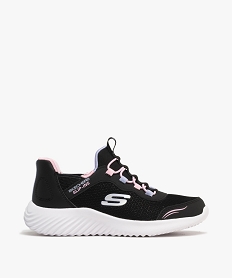 GEMO Baskets filles légères Slip-ins Bounder - Skechers noir vif