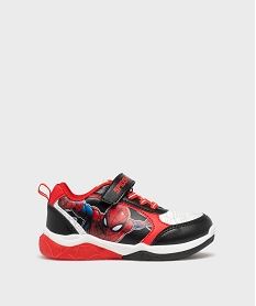 GEMO Baskets Spider-Man à scratch garçon noir standard