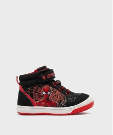 GEMO Baskets montantes motif Spiderman garçon - Marvel noir standard