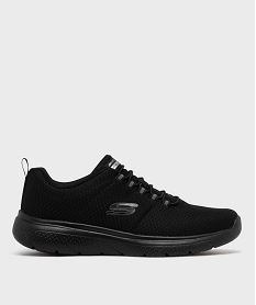 GEMO Baskets basses ultra légères en mesh vegan homme - Skechers noir standard