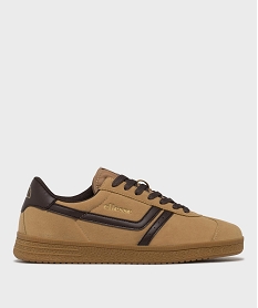 GEMO Baskets basses à lacets homme - Ellesse Brun