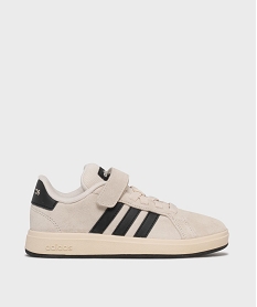 GEMO Baskets Grand Court 00s à scratch garçon - Adidas beige standard