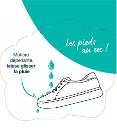 GEMO Baskets montante en toile enduite fille - Lovely Wings Rose