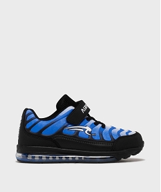 GEMO Baskets bicolores avec semelle à bulle d’air garçon - Airness bleu standard