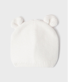 GEMO Bonnet de naissance avec oreilles Beige