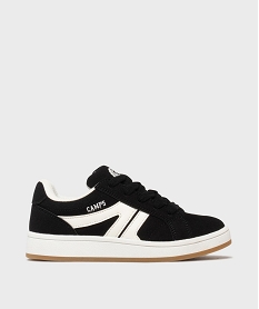 GEMO Baskets basses skateshoes en suédine garçon - Camps United noir standard