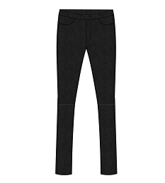 GEMO Jegging délavé taille normale femme noir standard
