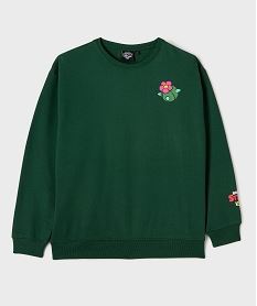 GEMO Sweat en molleton imprimé garçon - Brawl Stars Vert