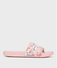 GEMO Mules de piscine à motifs fleuris femme - Fila Rose