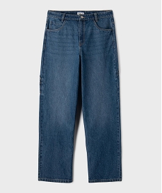 GEMO Jean baggy multipoches garçon bleu standard