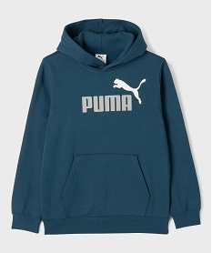 GEMO Sweat à capuche en molleton douillet garçon - Puma Bleu