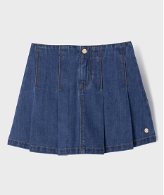GEMO Jupe plissée en jean fille - LuluCastagnette bleu standard