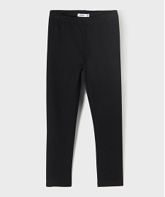GEMO Legging fille en maille plus résistante noir standard