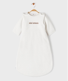 GEMO Gigoteuse hiver avec manches amovibles bébé TOG 25 blanc standard