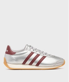 GEMO Baskets Runvista métallisées femme - Adidas argente