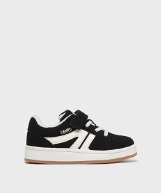 GEMO Baskets bicolores à scratch garçon - Camps United noir standard