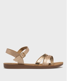 GEMO Sandales à brides scintillantes femme - Valentina Baldano Rose