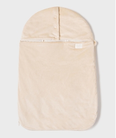 GEMO Nid d’ange doux et matelassé pour bébé beige standard