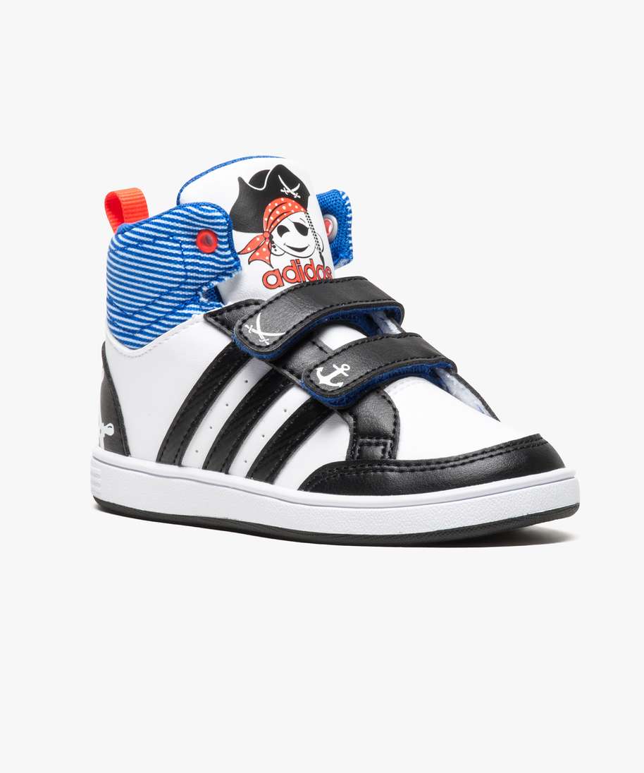 Gemo Chaussures Garcon Baskets Montantes Pirates Adidas Blanc Baskets Et Tennis Bebe Gemo