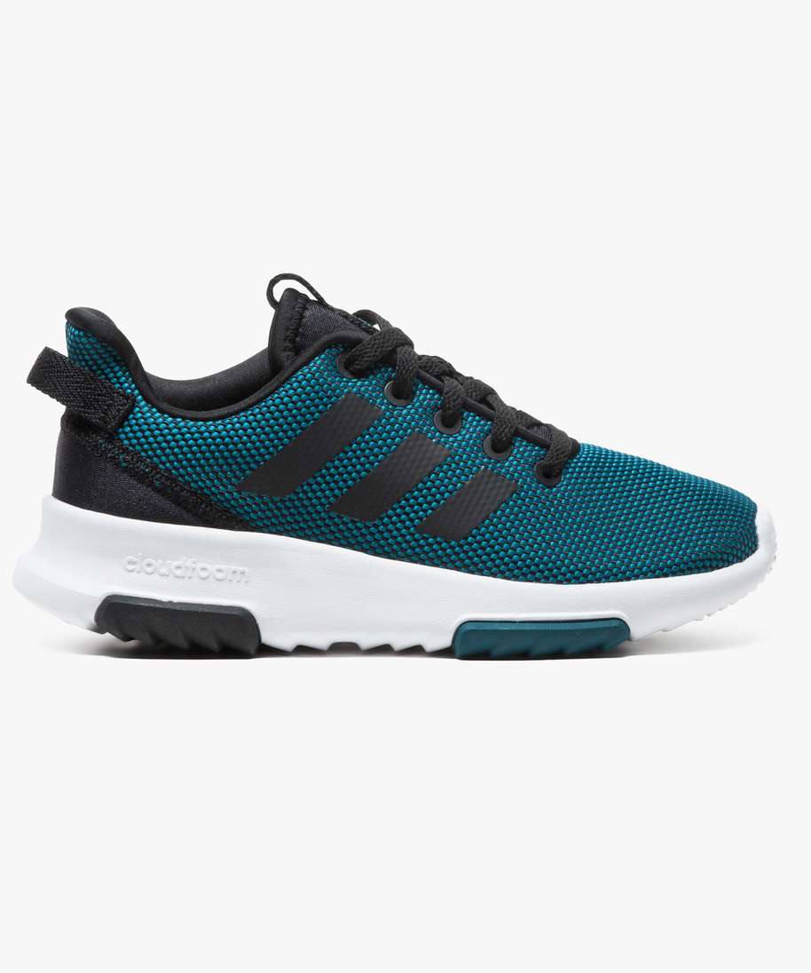 baskets racer tr adidas bleu garcon G MO