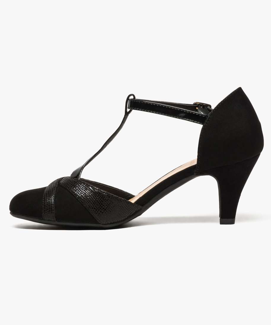 Salome noir petit clearance talon