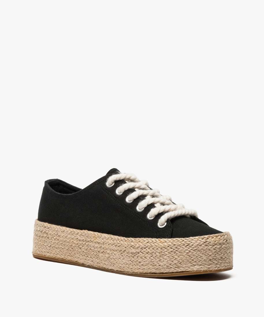 Espadrille tennis femme best sale