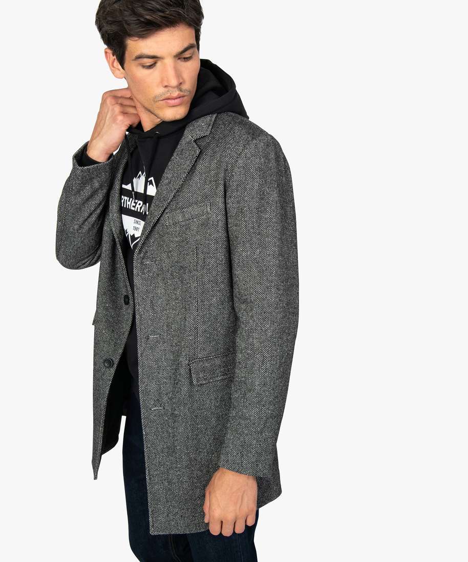 manteaux gris homme