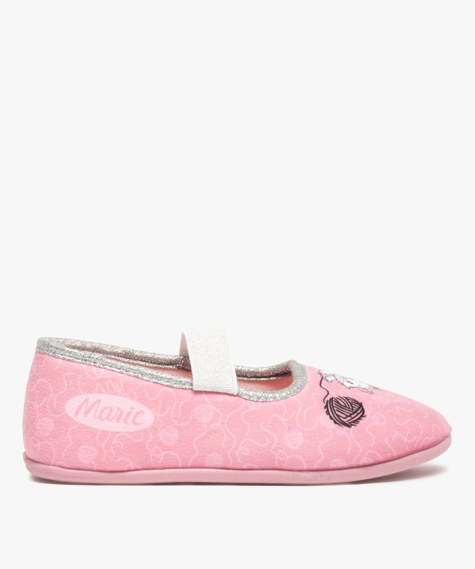 chaussons fille ballerines les aristochats - disney rose fille