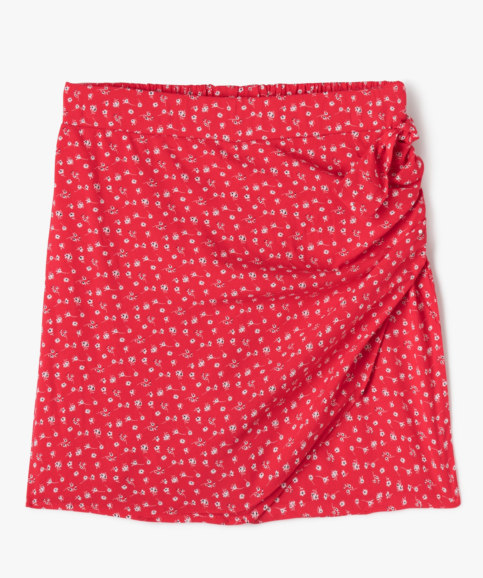 Jupe short rouge best sale